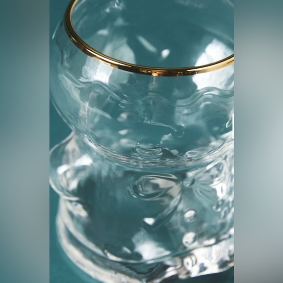 Anthropologie North Pole Juice Glass, Gingerbread Man NWT - Picture 3 of 4